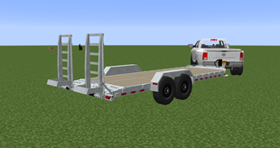 Galvanized "lowpro" trailer