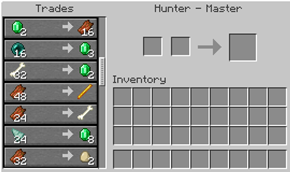 Some of the Hunter's trades