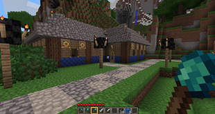 Screenshot of my House from my current survival world