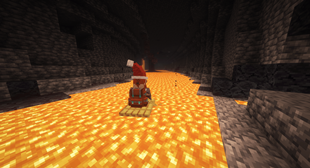 Underground Lava River