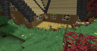 Dark Big Farm House
