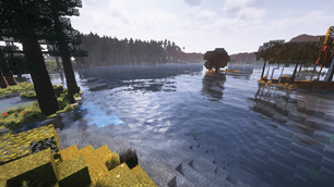 Lake with shaders