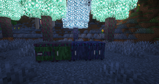 Enchanted blue and green Furnitures