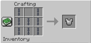 Chainmail Chestplate Recipe.png
