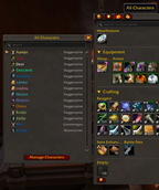 All Characters Menu