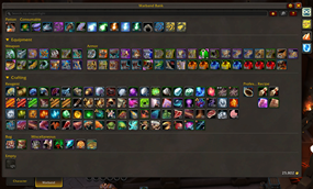Warband Bank Everything View