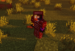 Red Armored Man