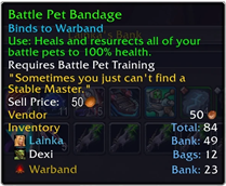 Item Tooltip