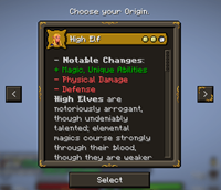 Example Description - High Elf