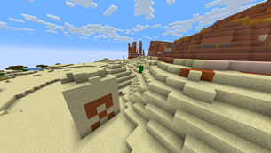 Desert + Temple + Badlands