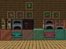 New Material recipes