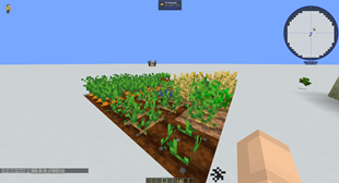 Grown crops