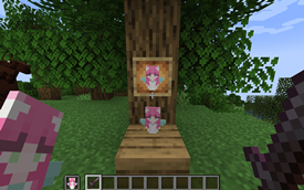 Pink Rose Girlfriend Totem
