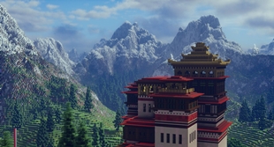 Fortified Temple - Custom World