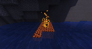 Burning Man turning water into Magma