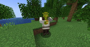 Shrek with Shreksophone