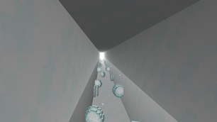 A tunnel dug in the Parasitic Winter