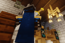 Weapons on your back!