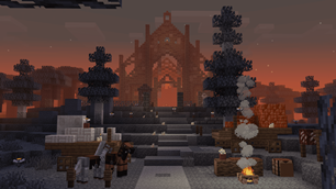 Church in the middle of Pale Garden forest.