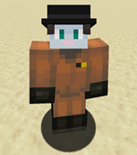 heisenberg's hat with gregtech hazmat suit