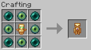 Teleporting Totem of Undying crafting recipe