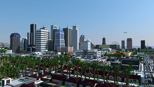 Downtown viewed from East Torino