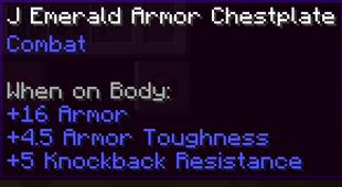 Chestplate Stats