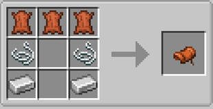 Crafting a saddle