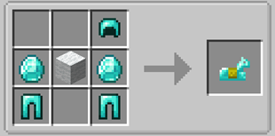 Crafting Diamond Horse Armor