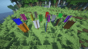 Border Banner color variations