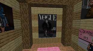 Nicki vogue painting