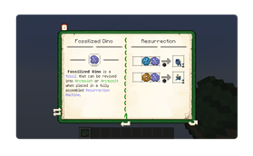 Fossilized Dino Entry