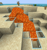 lava turned sand into glass