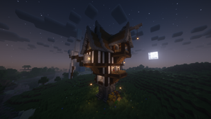 Windmill Front Night