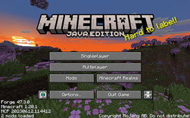 (BEFORE) Title With Java Edition