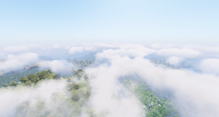 Soaring Above The Clouds