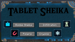 Sheika Tablet Inteface