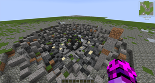 AE2 Meteors in Mining Dimension