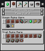 Archaeology Loot Category