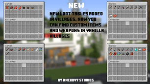 1.3 Version Loot Tables for Villages