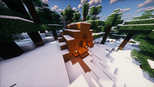 New structure: snow sniffer temple