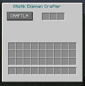 EQUIPMENT CRAFTER GUI SCREEN