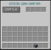 OTİSTİKİUM ARMOR CRAFTER GUI SCREEN