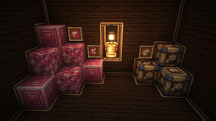 Rose Quartz and Mechanism Blocks