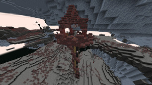 The tower of DivineRPG's Mortum  (A minor deviation from the typical Twilight Dimension tower design)