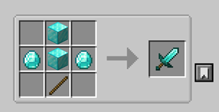 Diamond Big Sword Recipe