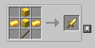 Gold Big Sword Recipe