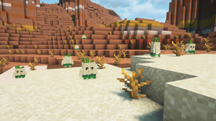 Sand golems