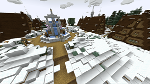 Village dans biome de glace