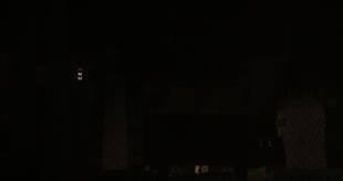 He can see
